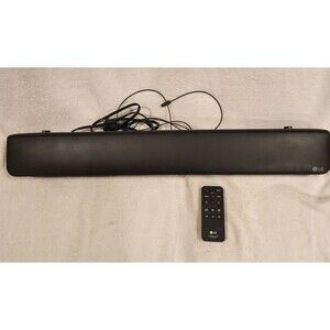LG SK1 Soundbar Bluetooth Dolby Audio Compact Sound Bar With Remote Tested